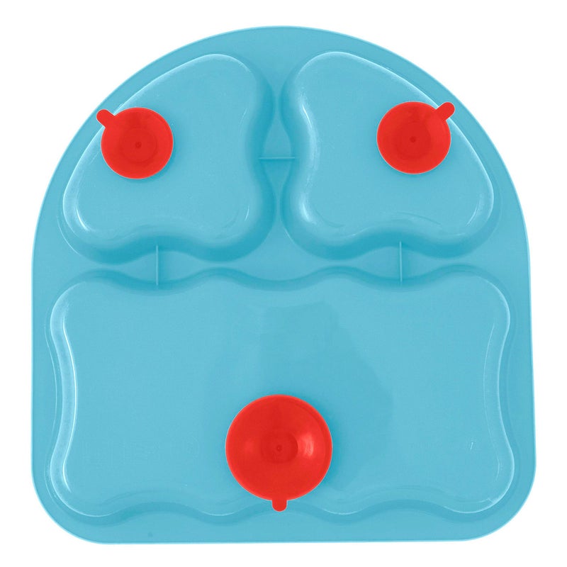 NUK First Essentials Tri-Suction Plates, Colors may vary, 2-Pack - Image 3