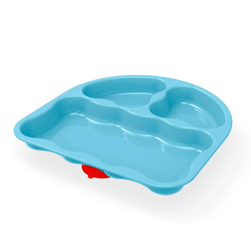 NUK First Essentials Tri-Suction Plates, Colors may vary, 2-Pack - Image 2