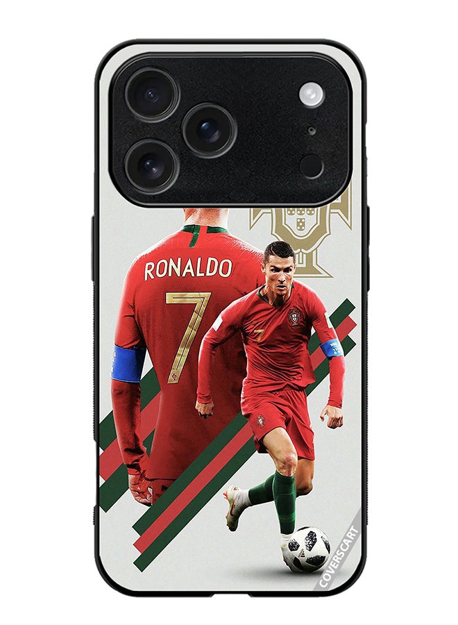COVERSCART Protective Case Cover For Apple iPhone 17 Pro Max Ronaldo Design Multicolour