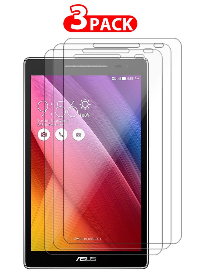 CATANES 3 Packs For Asus Zenpad 8.0 Tablet Screen Protector Anti-Glare 9H Hardness Tempered Glass Scratch Resistant HD Display Screen Protector - Image 1