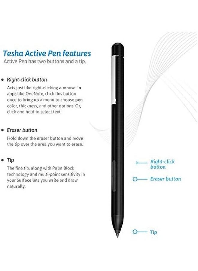 erorex - Stylus Pen For Asus Touchscreen Devices Active Digital Pen With Ultra Fine Tip 1024 Pressure Sensitivity Palm Rejection For Precision Drawing And Writing - Image 1