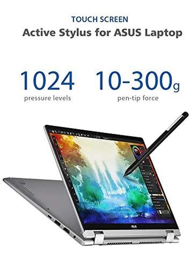 erorex - Stylus Pen For Asus Touchscreen Devices Active Digital Pen With Ultra Fine Tip 1024 Pressure Sensitivity Palm Rejection For Precision Drawing And Writing - Image 1