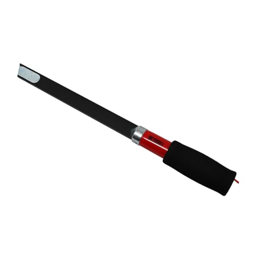 K-Tool International أداة ك الدولية 70545 شفرة كاشطة من اليوريثان 18 بوصة لزجاج السيارات لورش العمل، ومحلات الإصلاح، وعشاق الأعمال اليدوية، مقبض مريح مبطن، هجين من الفولاذ/الألمنيوم، أسود/أحمر - Image 2