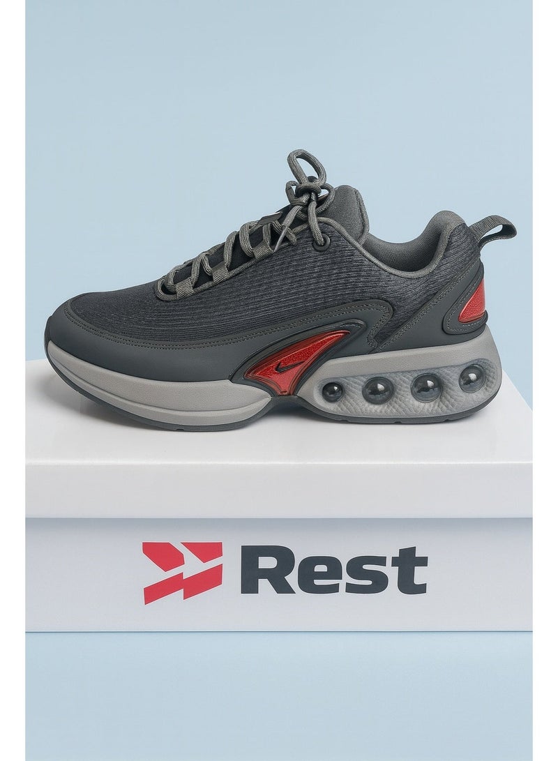ريست حذاء رياضي رجالي من ريست بتصميم عصري ومريح مع وسادة هوائية - Image 4