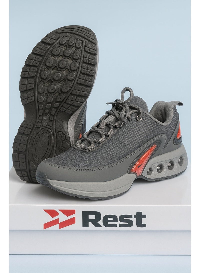ريست حذاء رياضي رجالي من ريست بتصميم عصري ومريح مع وسادة هوائية - Image 1