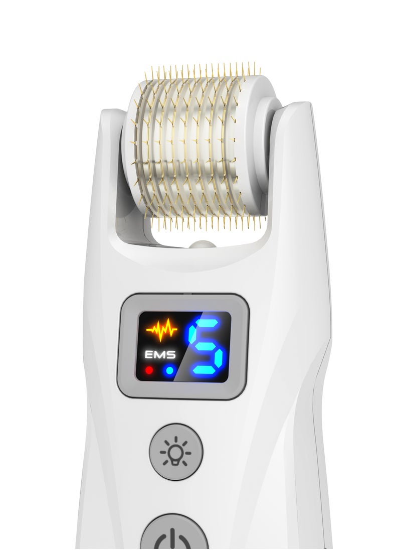 Bio Roller G5 Microneedle Roller for Hair Growth & Face 0.25mm Micro Needling Roller 540 Microvibrations Care Skincare Tools  - Image 3