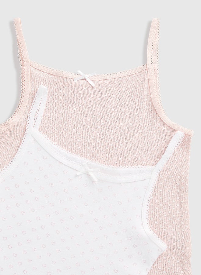 mothercare سترات كامي باللونين الوردي والأبيض - عبوة من 5 قطع - Image 4