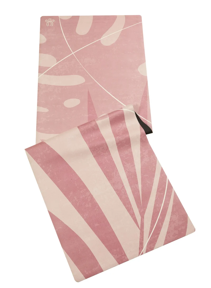 Prickly Pear Pear Wander Print Non-Slip Suede Top 1Mm Travel Yoga Mat - Lightweight And Portable