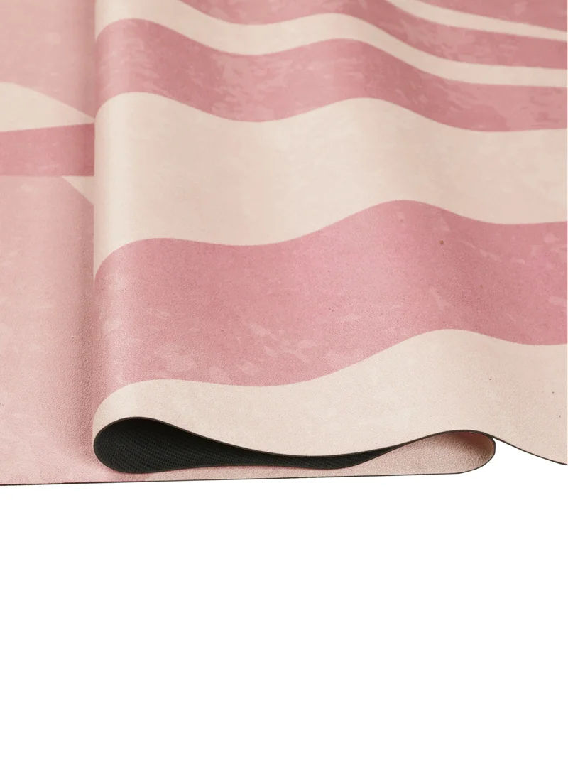 Prickly Pear Pear Wander Print Non-Slip Suede Top 1Mm Travel Yoga Mat - Lightweight And Portable