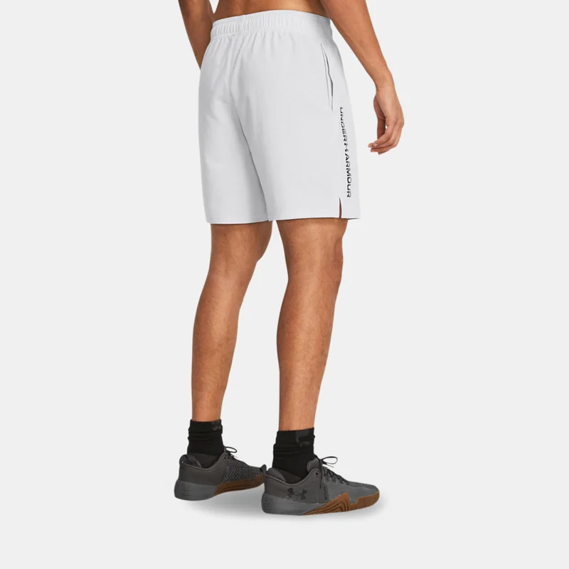 اندر ارمر شورت تدريب رجالي منسوج بتقنية الكلمة المميزة