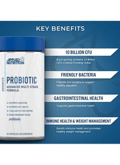 Applied Nutrition Vegan Probiotics Advanced Multi Strain (60 Capsules)  - Image 4
