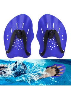 GNAFOTU Hand Paddle, Swimming Paddle, Swimming Training Paddle, Water Gloves to Help Upper Body Resistance, Adjustable Swimming Paddle, Adult Unisex Technical Paddle, Swimming Paddle  - Image 1