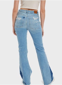 American Eagle High Waist Flared Jeans  - Image 2