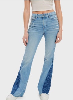 American Eagle High Waist Flared Jeans  - Image 1
