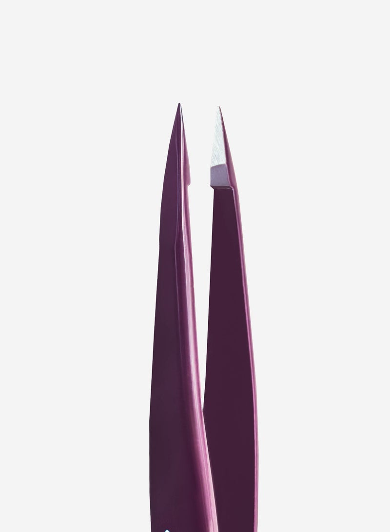 STALEKS PRO Eyebrow tweezers Violet - EXPERT 11 | TYPE 5v (point) - Image 2