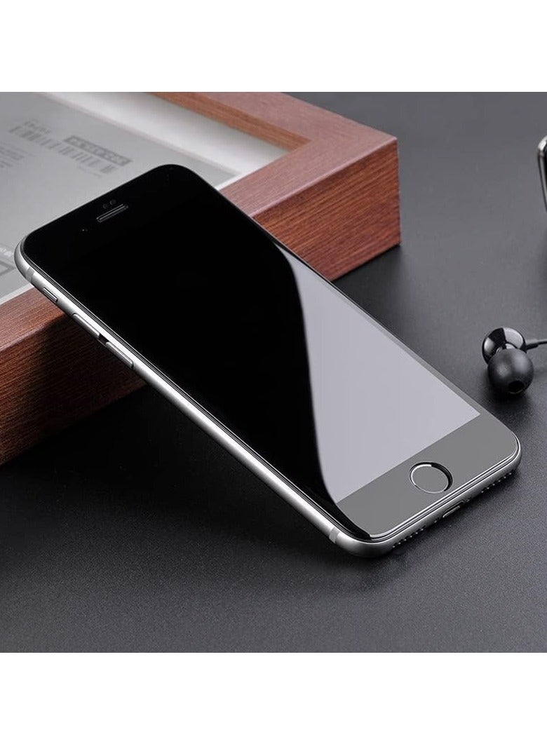 LEDIN Glass for iPhone 8 / iPhone 7 Screen Protector White Frame Tempered Glass Full Glue Edge-to-Edge Protector for iPhone 8 / iPhone 7 (Black) - Image 3