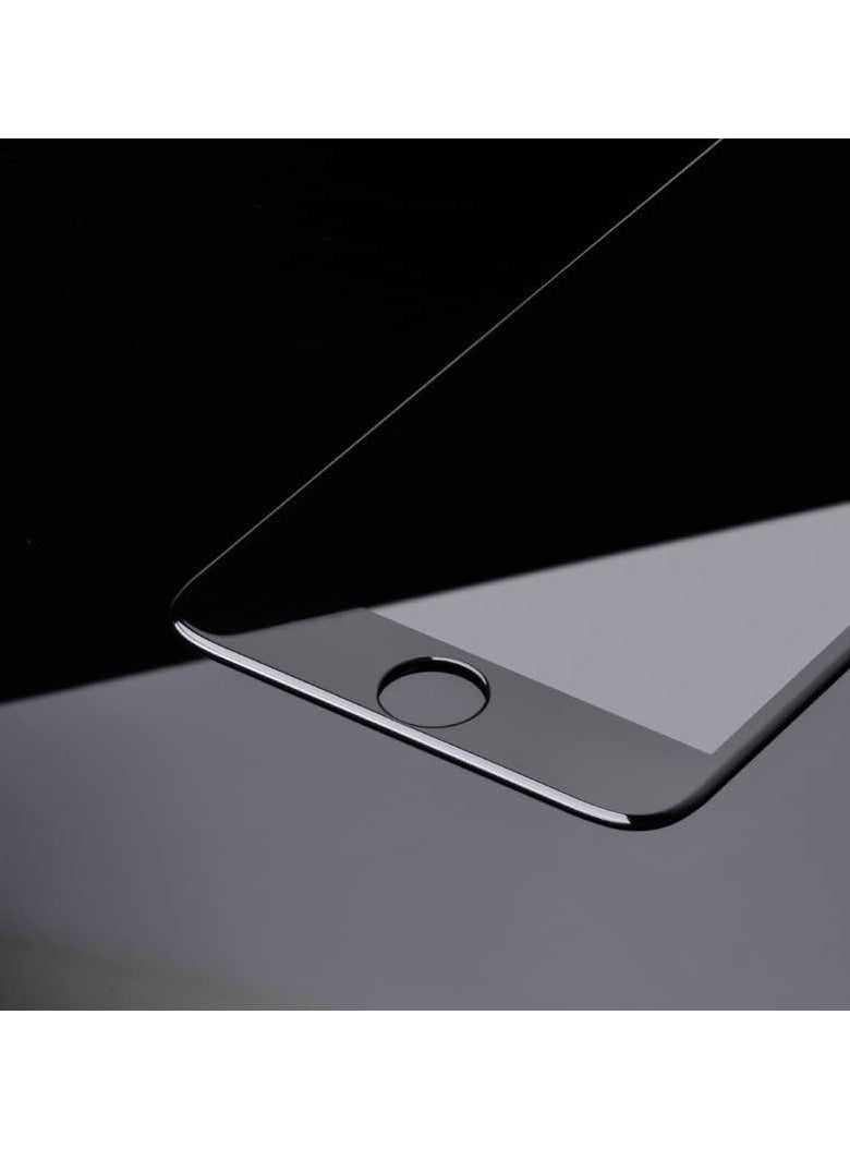 LEDIN Glass for iPhone 8 / iPhone 7 Screen Protector White Frame Tempered Glass Full Glue Edge-to-Edge Protector for iPhone 8 / iPhone 7 (Black) - Image 5
