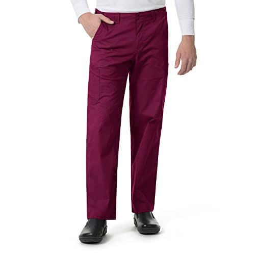 Carhartt Scrubs C56418 Men's Rugged Flex® Modern Fit Ripstop Straight Leg Cargo Pant XXX-Large Wine - Image 4