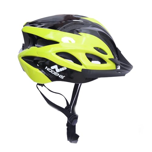 Nodens Cycle Helmet for Cycling Helmet for Men Helmet (Black/Yellow, L) - Image 4