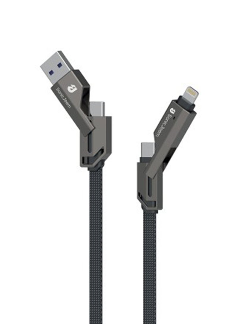 SONIC JEEM Fast Charging 4in1 Data Cable SJ119B - Image 1