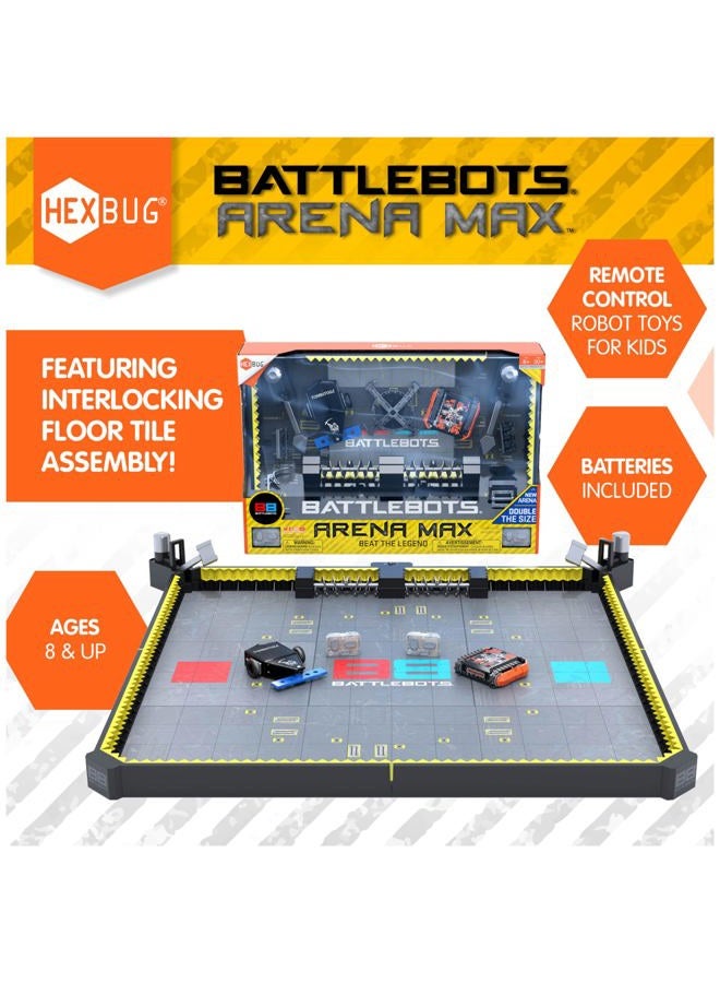 Hexbug Battle Bots Arena Max Multiplayer Robot Board Game Remote Control Toy Batteries Included Ages 8 and Up - Image 2