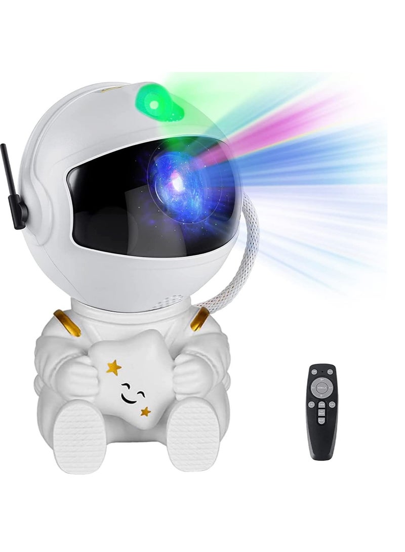 ELTRAZONE Star Projector Astronaut Galaxy Light Projector, Kids Room Decor Aesthetic, Tiktok Nebula Night Lights, Remote Control and 360°Rotation Magnetic Head, Star Lights for Bedroom, Gaming Room Decor  - Image 1