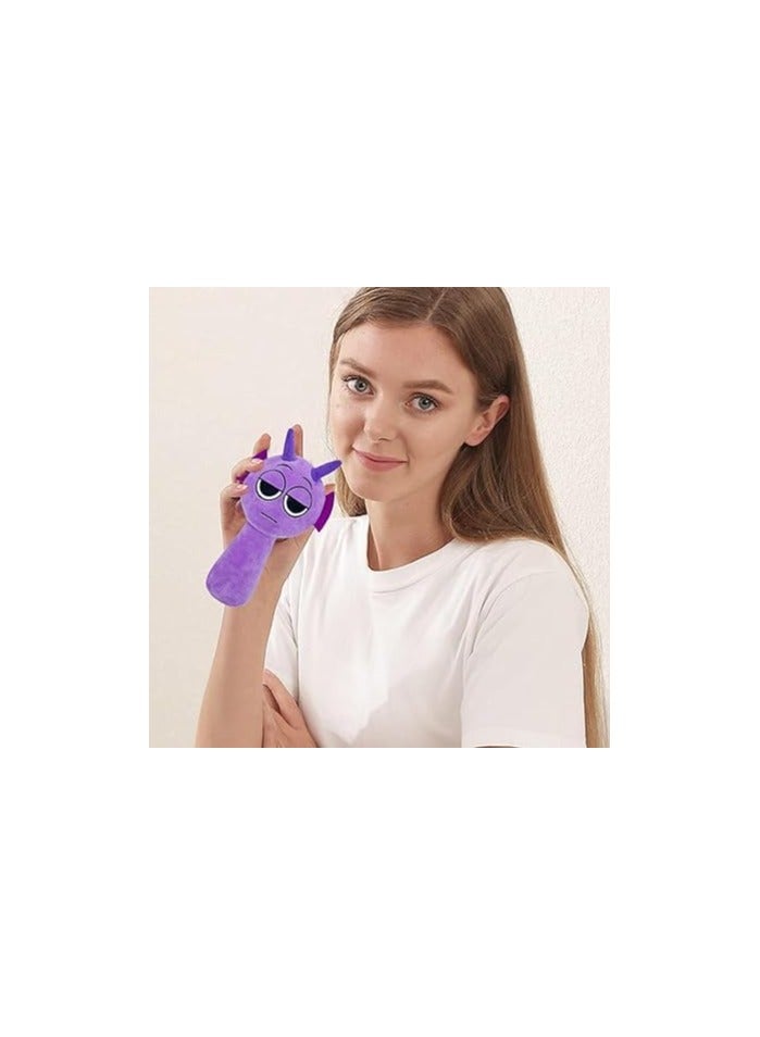 Game Plush, Sprunki Toys Plush,Soft Stuffed Animal Pillow Doll  Birthday Gifts for Adult Kids(Purple) - Image 5