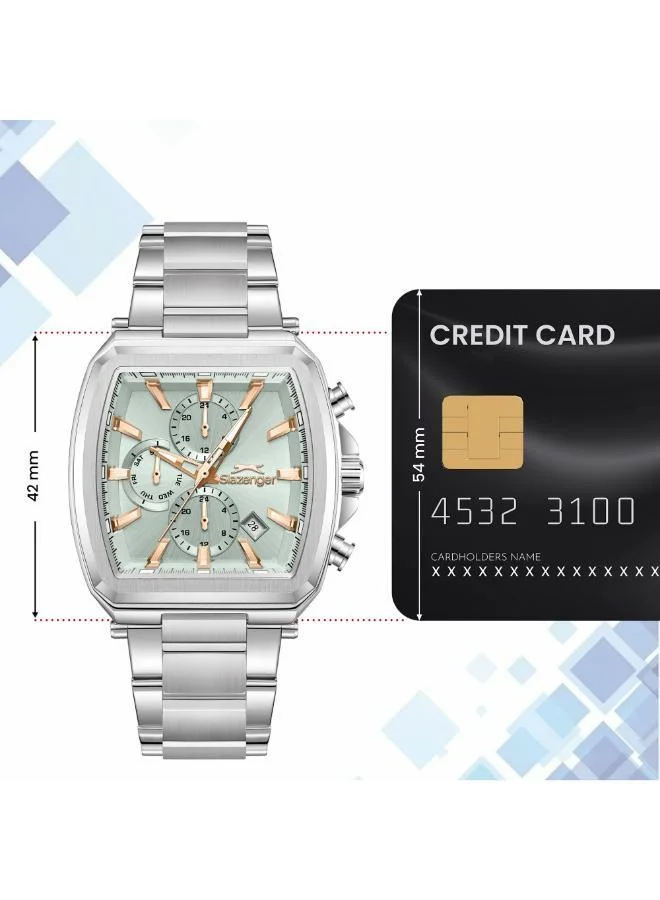 Slazenger  Men's Metal Multifunction Watch SL.9.2650.2.300 - 42 mm  | Best Price UAE