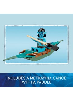 LEGO LEGO Avatar: The Way of Water Metkayina Reef Home 75578, Building Toy Set with Village, Canoe, Pandora Scenes, Neytiri and Tonowari Minifigures, Movie Set  - Image 4