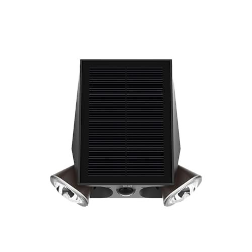 Dylect® Luxe Ultra Bright Dual Adjustable LED Solar Down Light Outdoor for Wall, Garden, Balcony/Solar Home Décor Light | Guaranteed 24Hr Runtime with Motion Sensor | IP65 Waterproof (Natural White) - Image 1