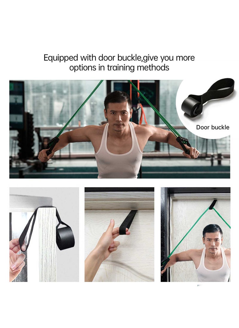 CACTUS FITNESS Latex Resistance Bands With Handles, 3 Tubes Fitness Bands With Handles With Door Anchor for Home Work Out - pzsku/Z77AEFC02BD1A80253870Z/45/1741011287/cc4f0eb2-38c2-4d28-b51e-df04ec2f8786