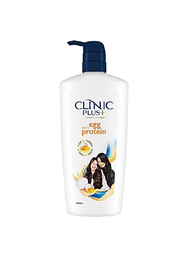 Clinic Plus - شامبو قوة وتألق مع بروتين البيض 650 مل - Image 1