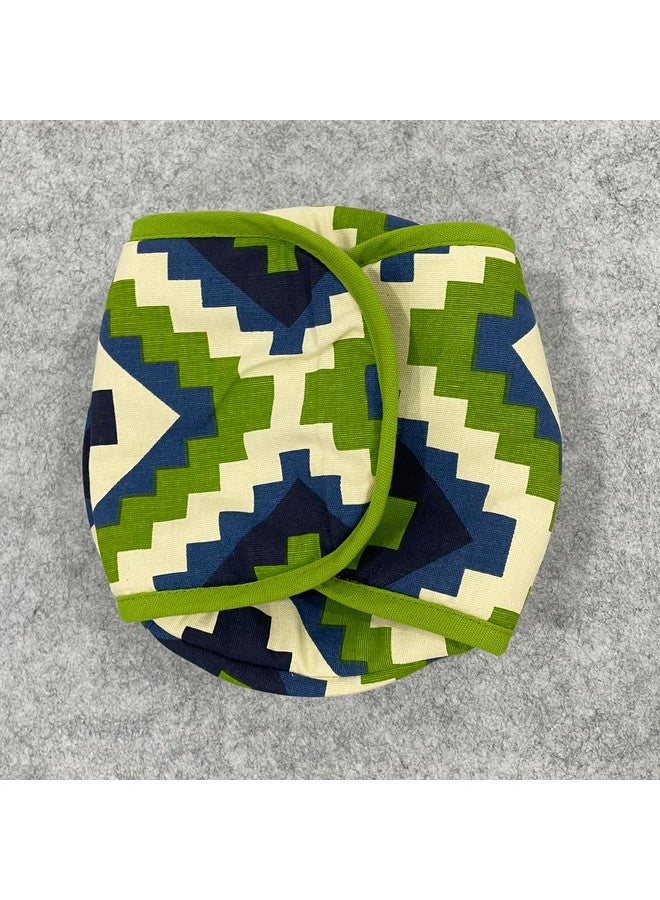 Swayam Swayam 100% Cotton Cloth Roti Cassrole | Hot Chapati Box | Bread Basket Washable with Chain | Roti Rumal  - Image 1
