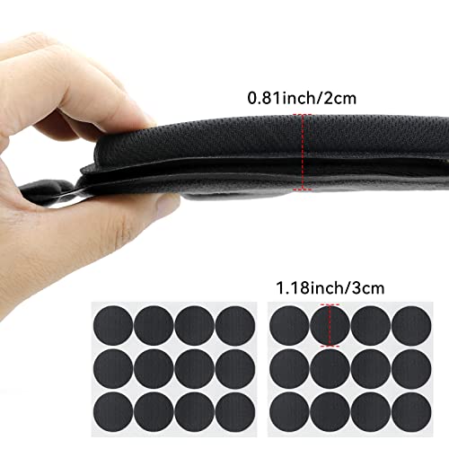 AOUTACC Tactical Airsoft Helmet PaddingHelmet Replacement Memory Foam Padding Kits SetProtective Cushion Buffer Pad for Fast MT MICH IBH AF ACH Helmet Fourth GenerationBK - Image 3