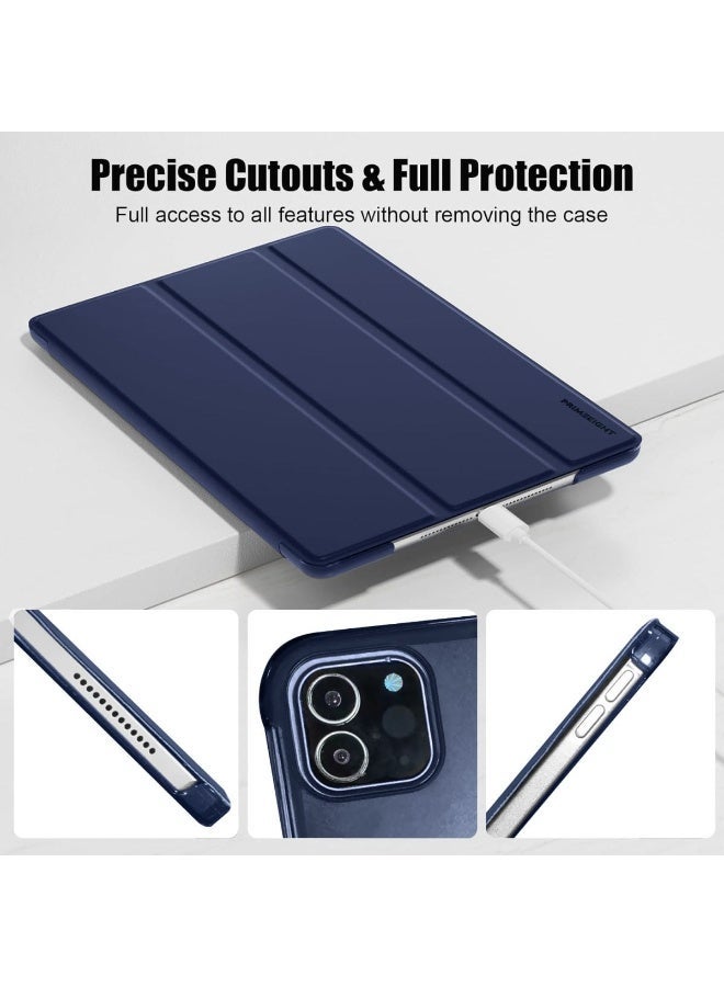 PRIMEEIGHT iPad Case Air 13 inch (2024/2025) And Air 12.9 inch 3rd/4th Gen Shockproof Curved Edges apple case Anti Scratch protective case Blue - Image 4
