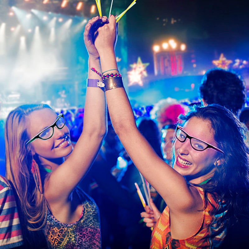 LED Glasses Blue 10 Lighting Styles Stylish Sunglass Frames - Ergonomic Design LED Glasses for Halloween Parties Nightclubs Bars Performances - Image 5