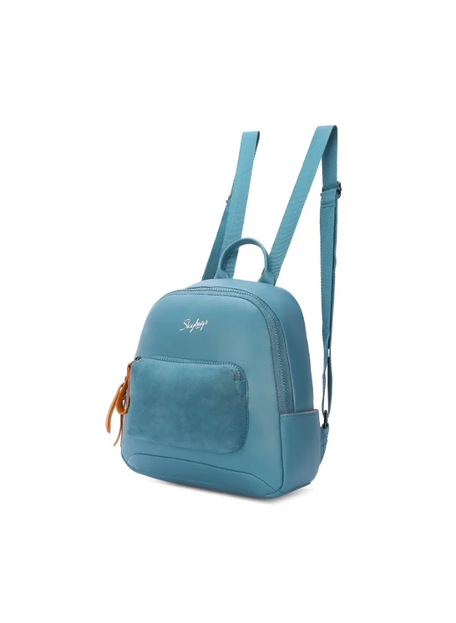 Skybags SKYBAGS AURA 01 Unisex Green Mini Backpack - SK BPAUR1MIGRN