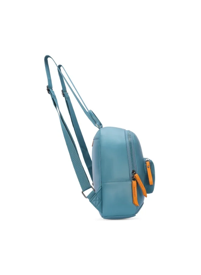 Skybags SKYBAGS AURA 01 Unisex Green Mini Backpack - SK BPAUR1MIGRN