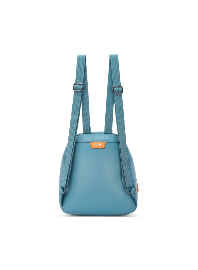Skybags SKYBAGS AURA 01 Unisex Green Mini Backpack - SK BPAUR1MIGRN