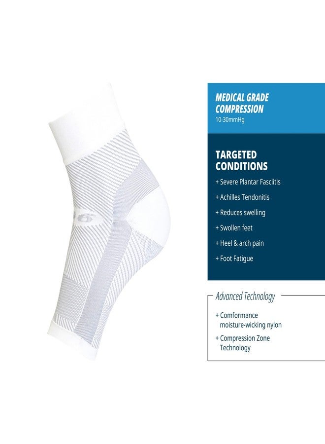 OS1st DS6 Decompression Sleeve – Single Sleeve for Resting Therapy – Moderate to Severe Plantar Fasciitis Relief, Achilles Tendonitis, Heel Pain & Foot Drop Support – Comfortable Night Splint Sock for Men & Women - Image 4