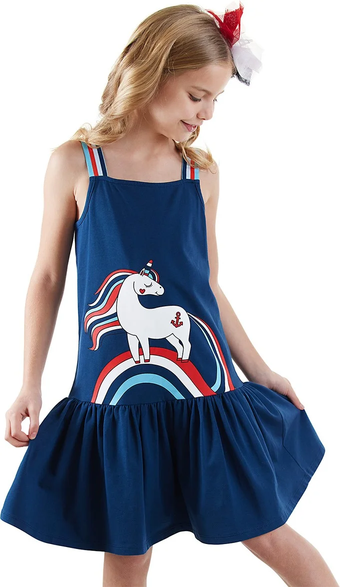 Denokids Novelty Print Dress