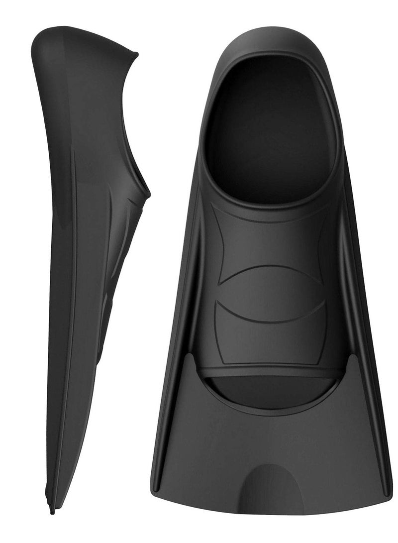 Excefore زعانف السباحة للأطفال، زعانف شبابية للسباحة والتدريب والغطس للمبتدئين، مقاس مناسب للأطفال والفتيات والأولاد - Image 2