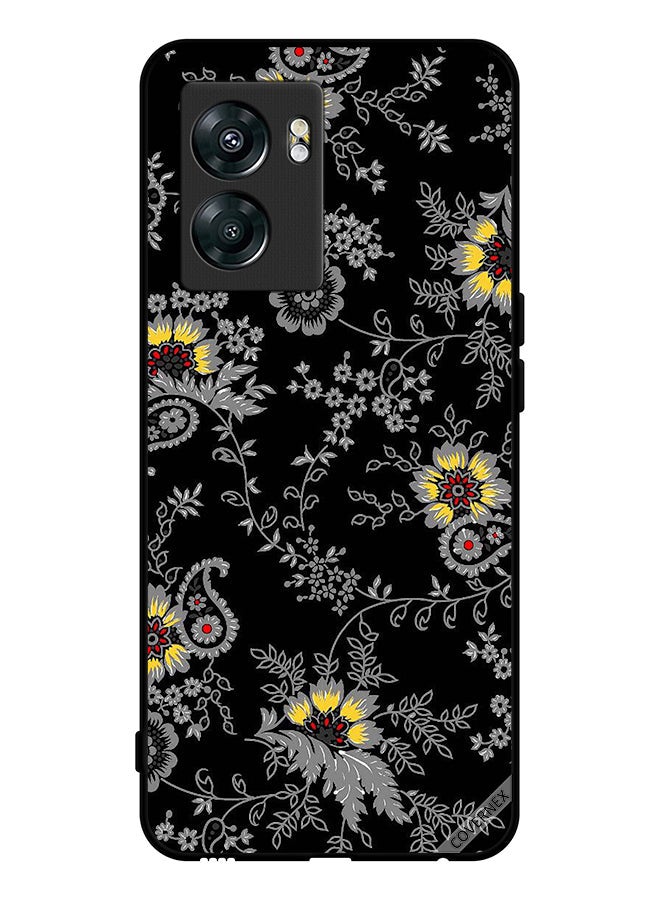 Covernex Protective Case Cover For OnePlus Nord N300 Artistic Flower Wallpaper - Image 1