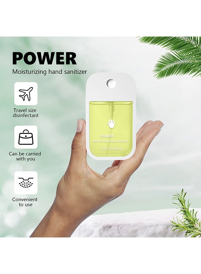 POWER Power Mist Moisturiaing Hand Sanitizer Spray For Adults And Kids,Spray Hand Sanitizer Travel Size,Hydrating Hand Sanitizer Spray For Adults,Power Mist Hand Sanitizer 45ml (Vanilla) - Image 4