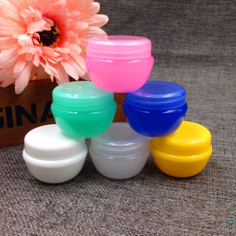 SpiderJuice SpiderJuice 5 Pcs 20gm Multipurpose Empty Refillable Container with Lid to Avoid Leakage for Lotion Cream Skincare Beauty Makeup Lip Balm etc Clear Color  - Image 5