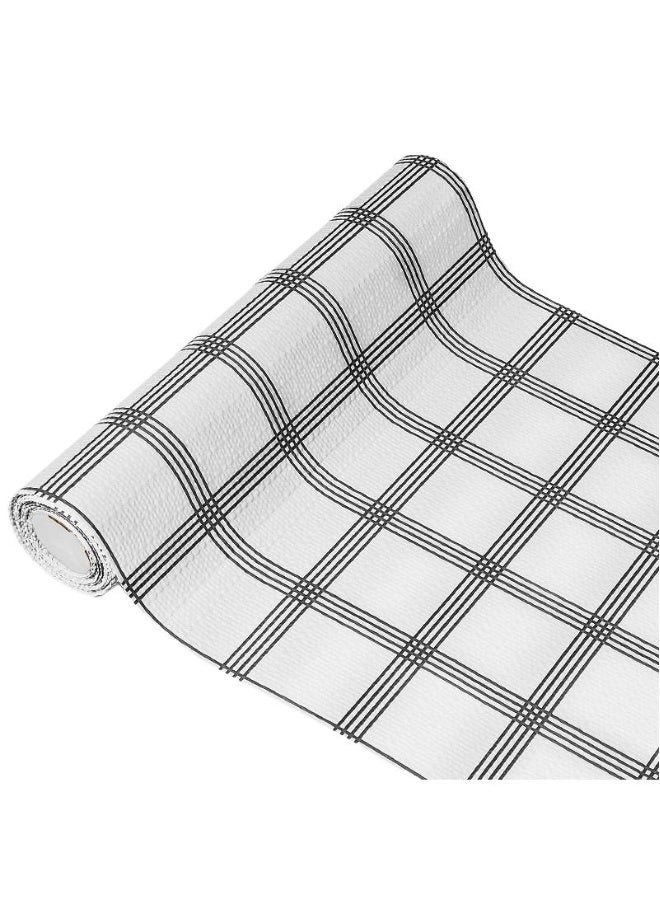 PVC Cabinet Mats Refrigerator Anti Slip Mats Waterproof And Oil Proof Mats Kitchen Drawer Storage Mats Dust Proof Mats Shelf Liners For Kitchen Cabinets Non Adhesive Cabinet Liner Non Slip Contact P - Image 1