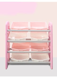 FULL JOY Multi-Box Luxury Toy Organizer, Pink  - Image 1