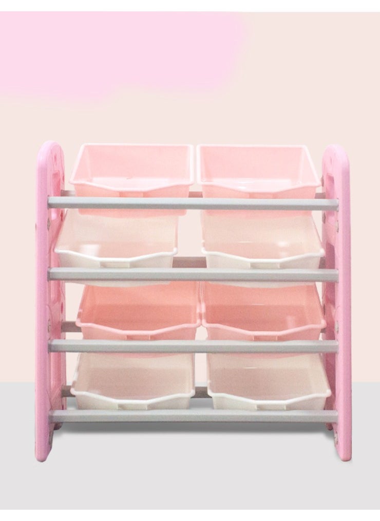 FULL JOY - Multi-Box Luxury Toy Organizer, Pink - Image 1