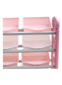 FULL JOY Multi-Box Luxury Toy Organizer, Pink  - Image 2