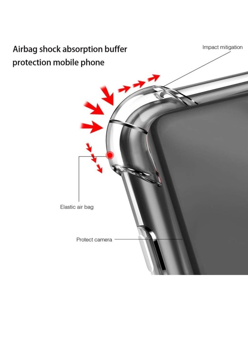 ELTRAZONE [1+2 Protection Bundle] Clear TPU Case for Samsung Galaxy A35 5G – Includes 2 Screen Protectors, Shockproof Reinforced Corners - Image 5